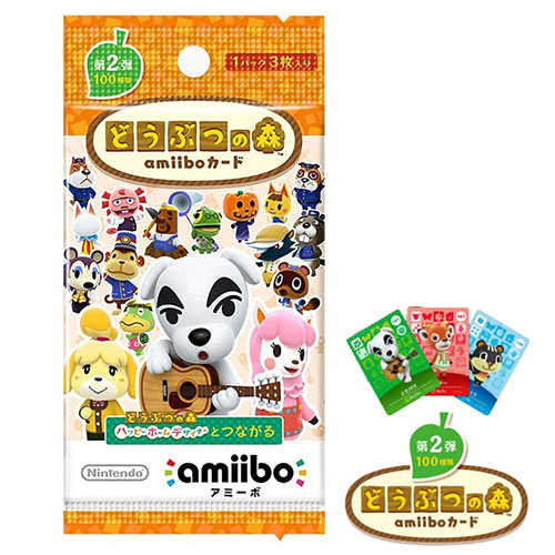 原裝正版 動物之森 第一彈 第二彈 第三彈 Amiibo Card 6包套組(各2包) 動物森友會
