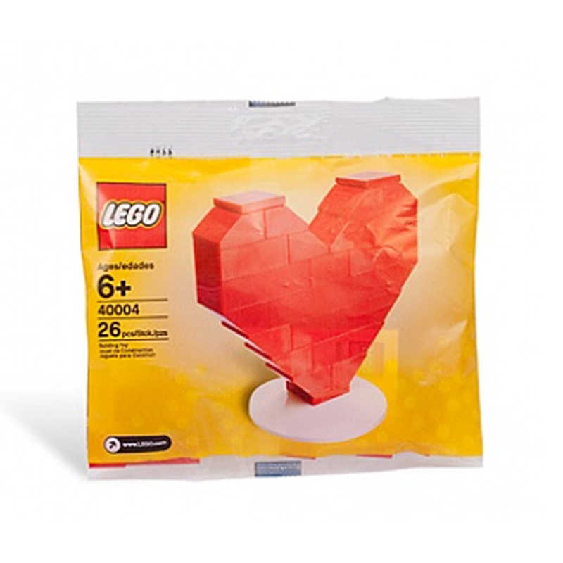 LEGO 樂高 Heart 2010 polybag 愛心裝飾 40004