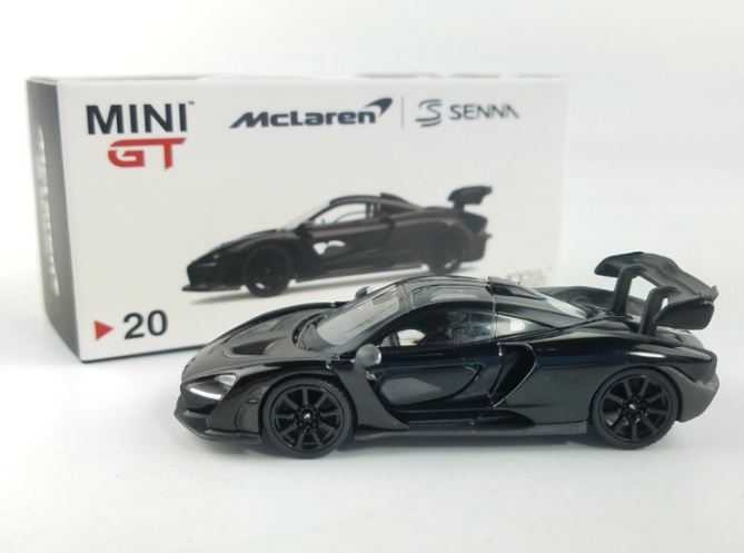 TSM Mini GT 1/64 模型車 麥拉倫 McLaren Senna 邁凱倫塞納 瑪瑙黑