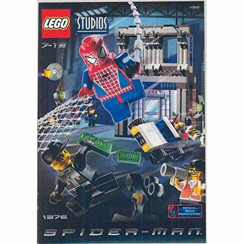 LEGO 樂高 超級英雄系列  Spider-Man Action Studio 蜘蛛人動作攝影棚 1376