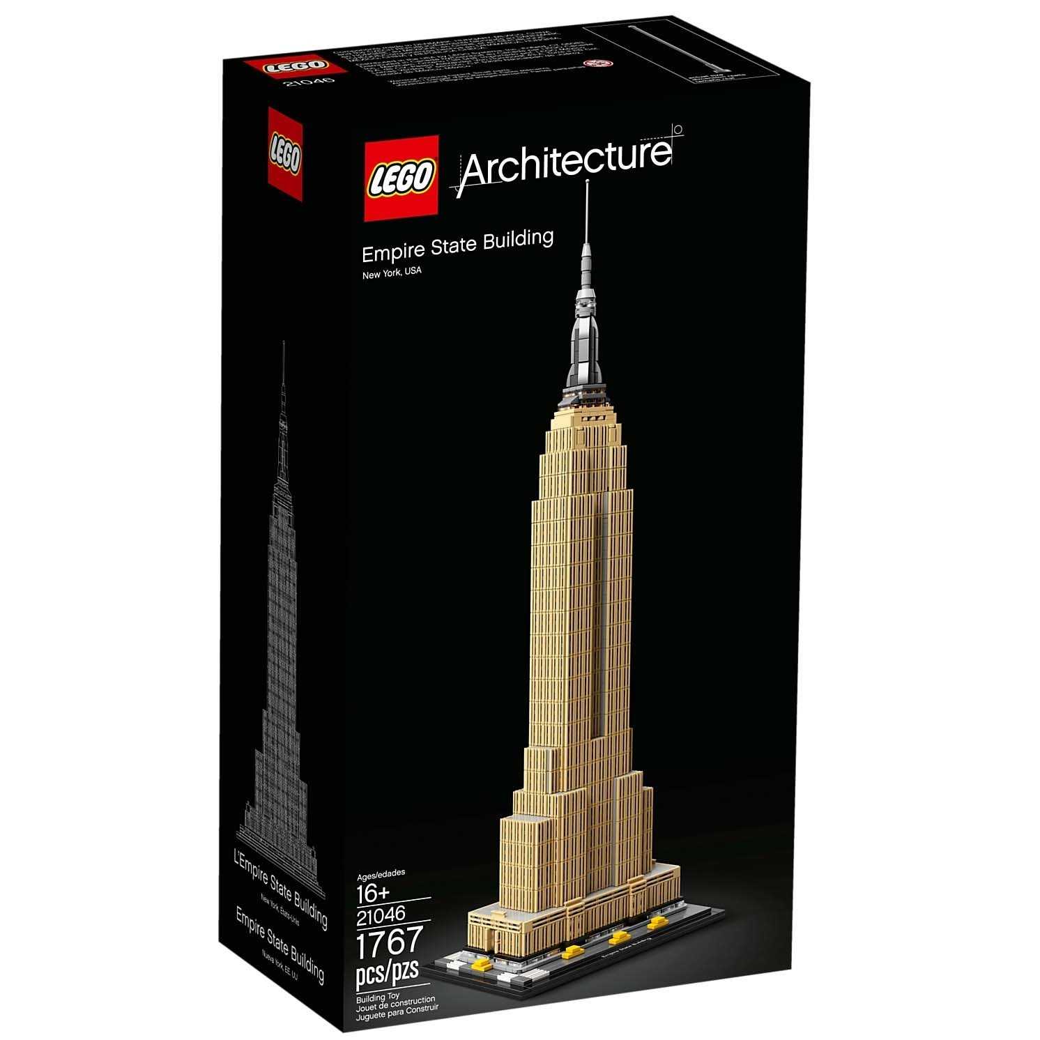 LEGO 樂高 Archi 建築系列 Empire State Building 帝國大廈  21046