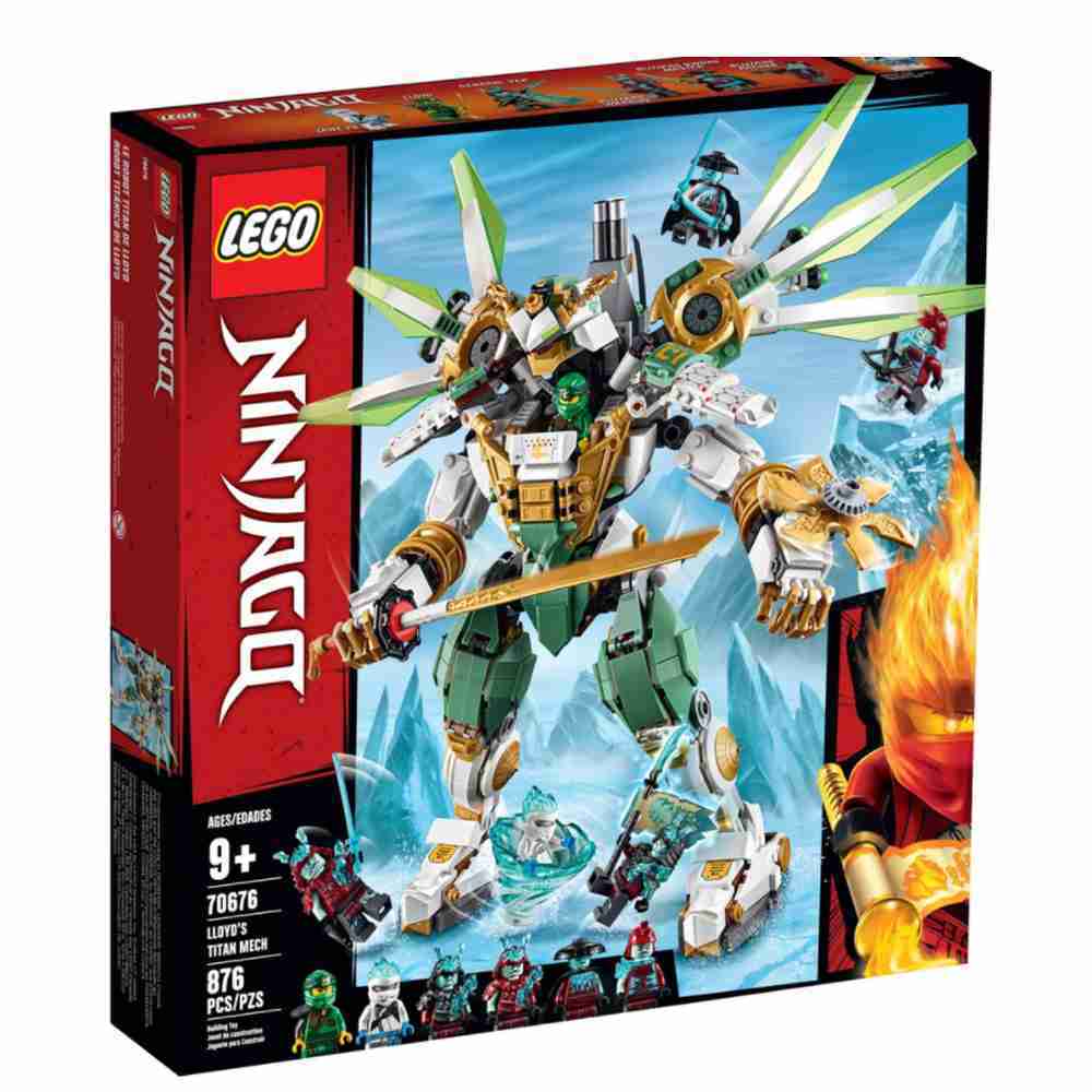 LEGO 樂高 NINJAGO® Lloyd's Titan Mech 炫風忍者系列 勞埃德的鈦機械人 70676