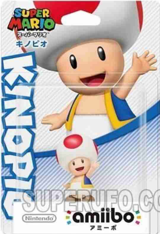 動物森友會 公仔 AMIIBO Super Mario-TOAD / Kinopio MISC-0406