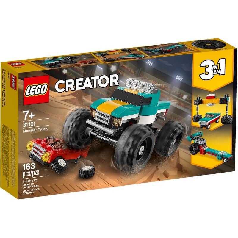 LEGO 樂高  creator 3in 1 創意系列  Monster Truck 怪獸卡車 31101