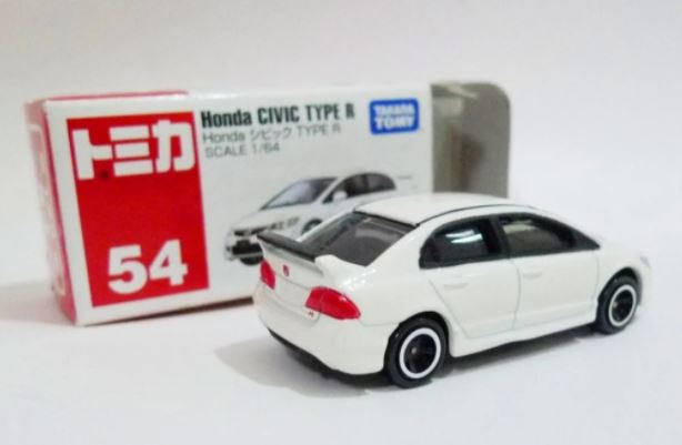 Tomica 多美 模型車 No.54 Honda CIVIC Type R  本田 喜美