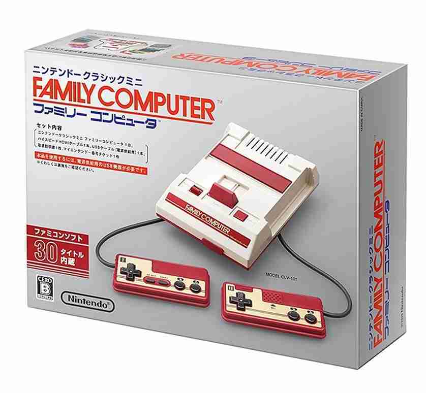 任天堂原裝懷舊HDMI 迷你 紅白機 FC Mini Famicom 主機 Japan Version MISC-0547