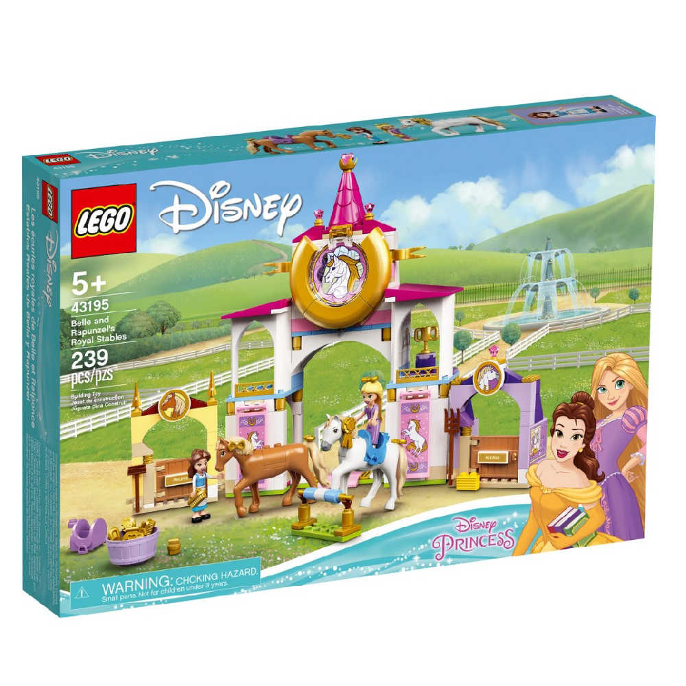 LEGO 樂高 Disney - 貝兒&樂佩公主的皇家馬廄Belle and Rapunzel's Royal Stab