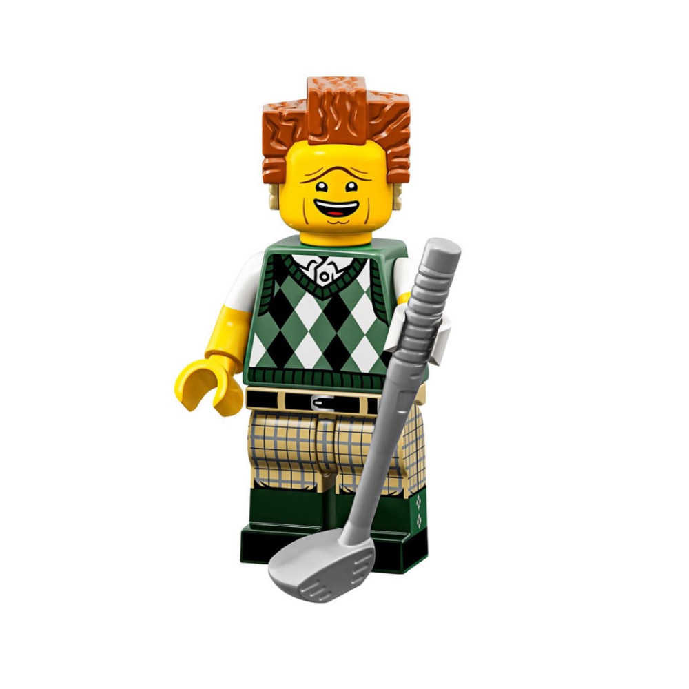 LEGO 樂高 樂高玩電影2 人偶包 穿高爾夫球裝的總裁 71023