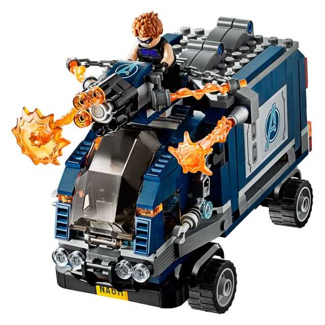 LEGO 樂高 超級英雄系列 復仇者聯盟 Avengers Truck Take-down 美國隊長 76143