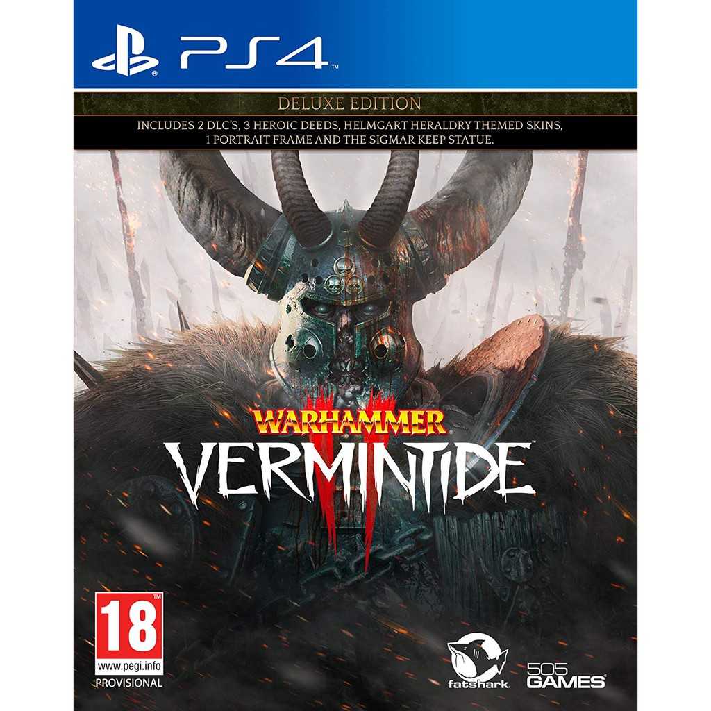 PS4 遊戲片  Warhammer Vermintide 2 Deluxe戰鎚 末世鼠疫2  豪華版 英文字幕 限制級