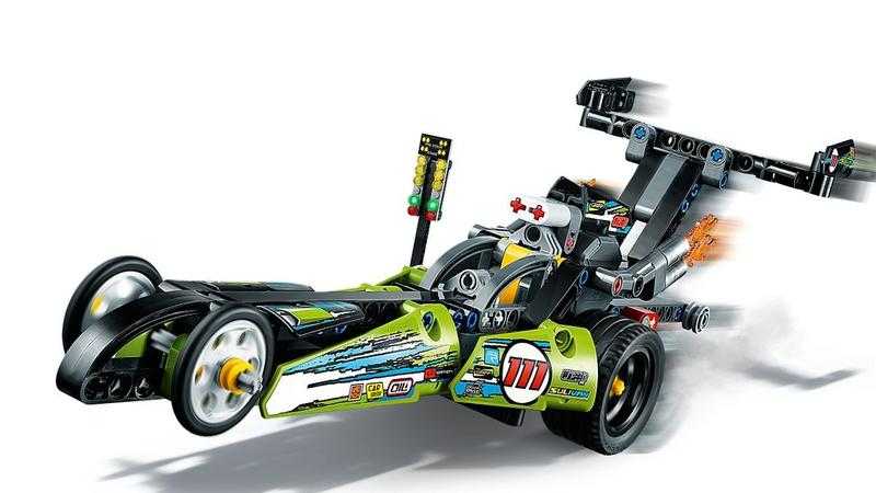 LEGO 樂高 Technic 動力科技系列 Dragster 直線加速賽車 42103