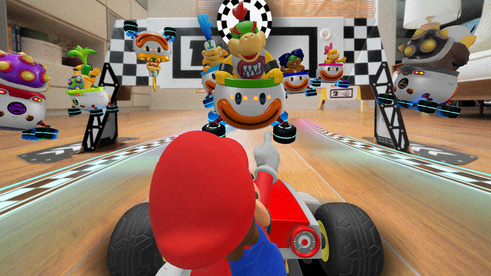 Nintendo Switch | 任天堂  《瑪利歐賽車實況：家庭賽車場》Mario Kart Live 瑪利歐版 日