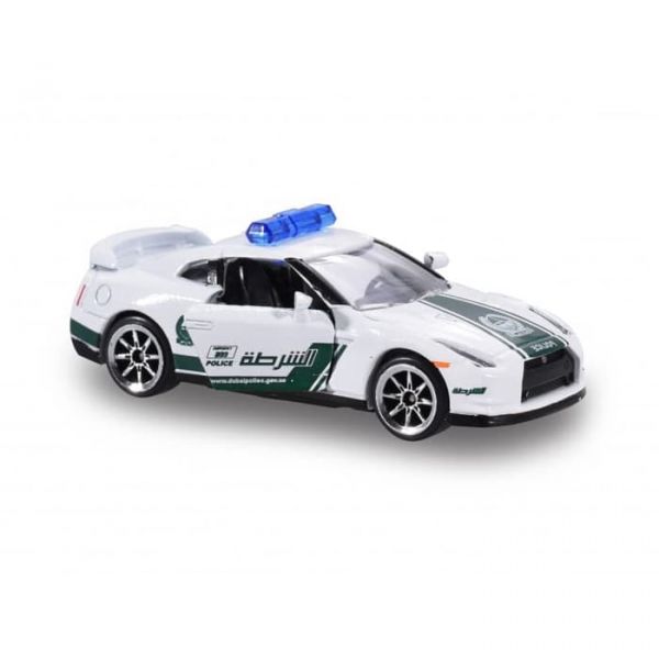 Majorette 美捷輪 1:64 模型車 日產 Nissan GT-R 杜拜警察車