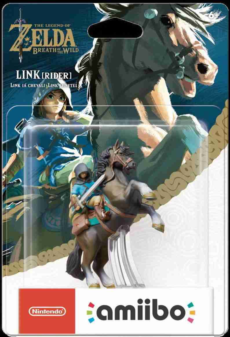 薩爾達傳說 曠野之息 AMIIBO Link Rider ( Zelda Breath of the Wild ) 4412/3156 MISC-0602
