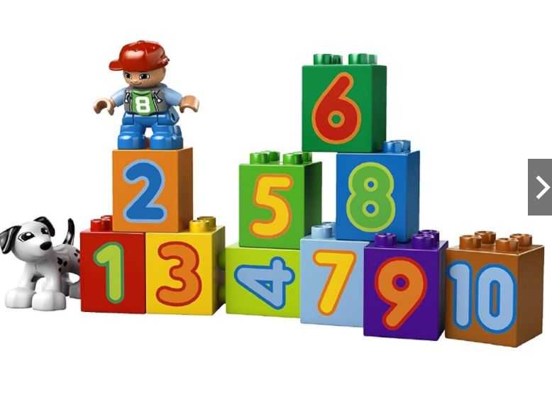 LEGO 樂高 Duplo figure 得寶系列 數字火車組 10558