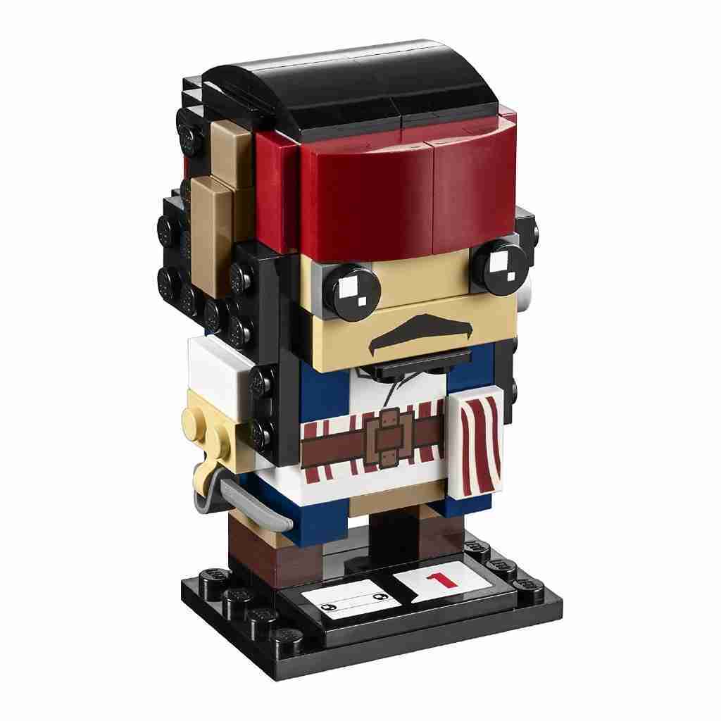LEGO 樂高  BrickHeadz 大頭系列 Captain Jack Sparrow 傑克船長 41593