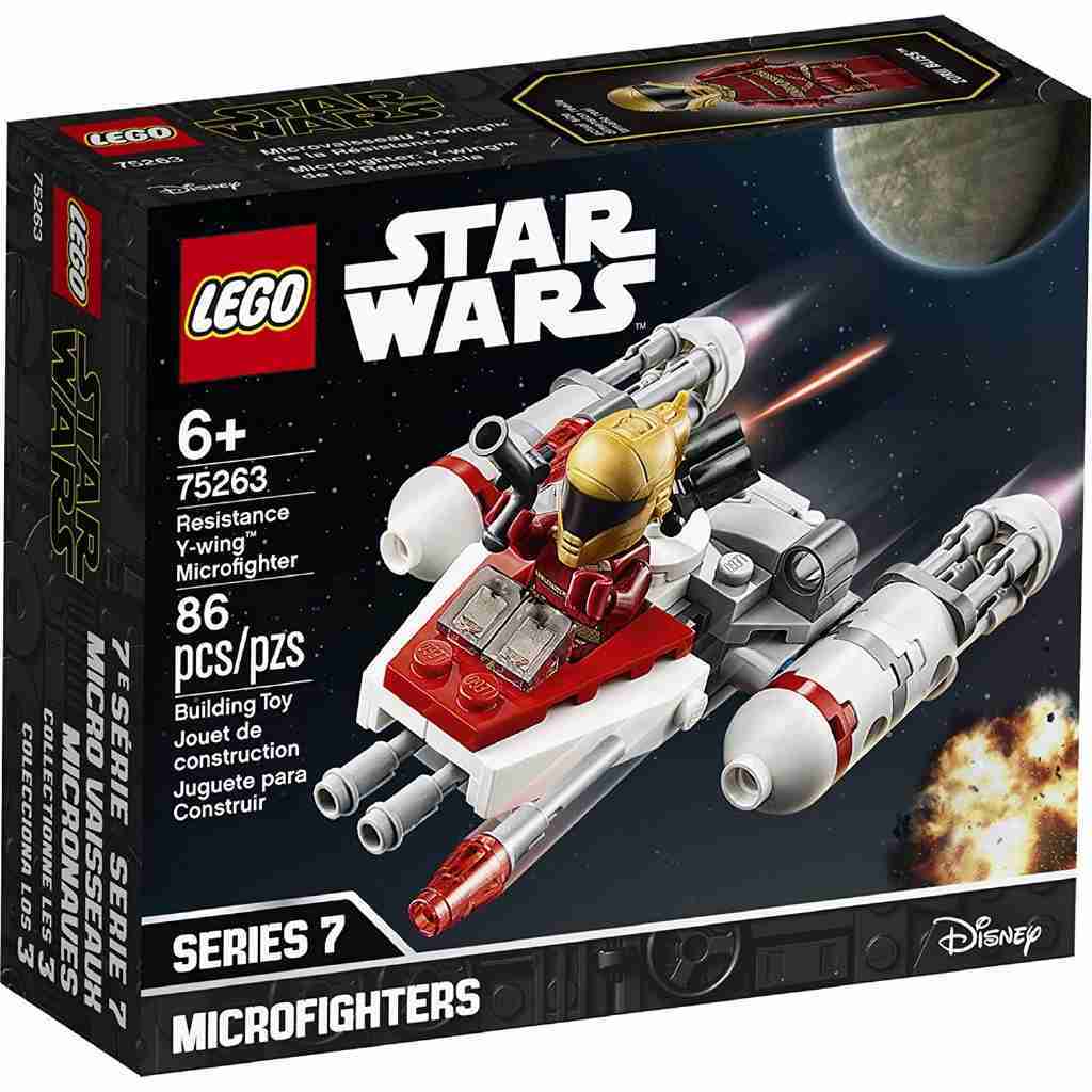 LEGO 樂高 Star Wars 星際大戰系列 抵抗勢力Y翼戰機 75263