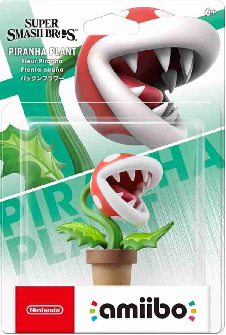 任天堂 明星大亂鬥 公仔 Amiibo PIRANHA PLANT 食人花花束 Smash Bros Series MISC-0782
