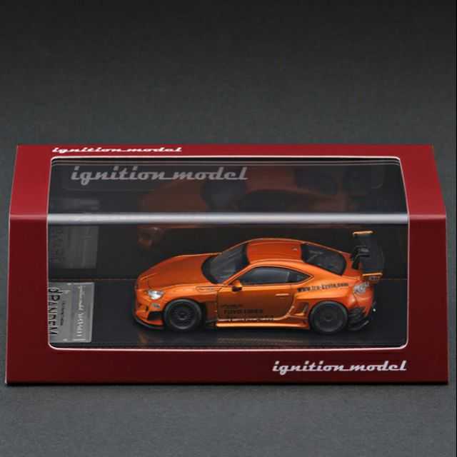 IG ignition 1/64 模型車 PANDEM TOYOTA 86 V3 橘色