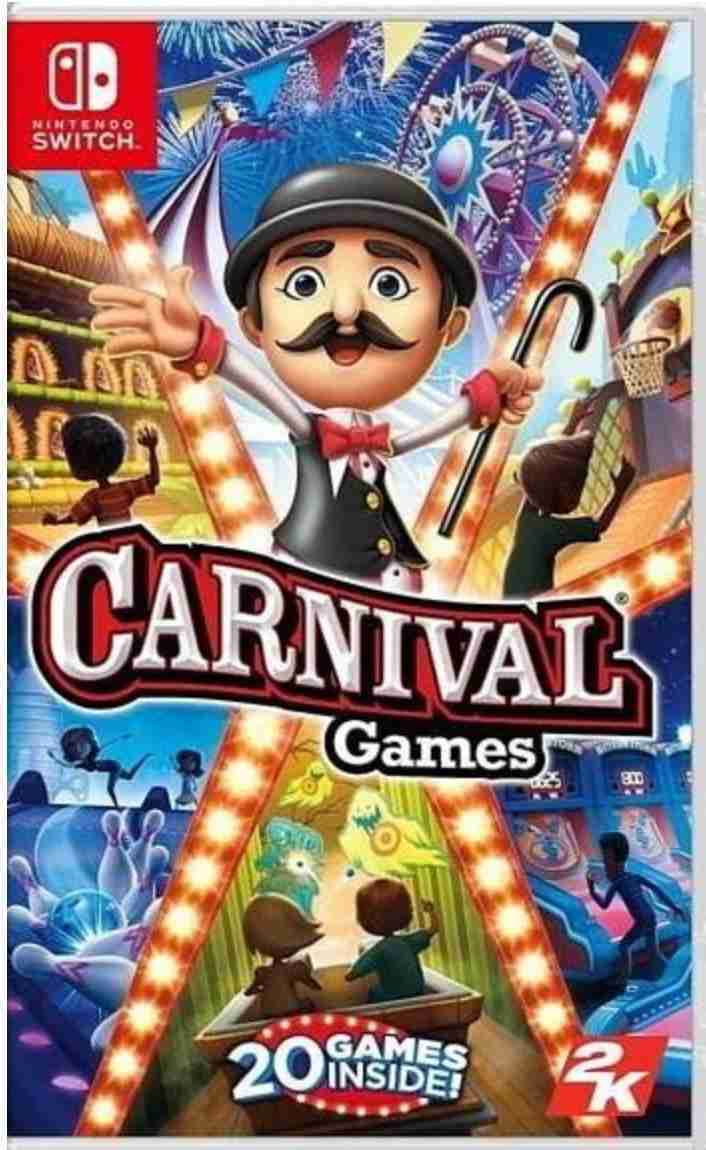 NS Carnival Games 體感嘉年華遊戲 中英日文版 NSW-0411