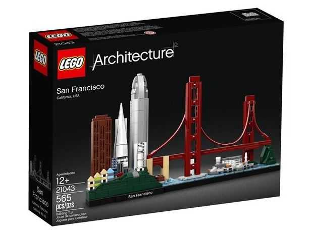 LEGO 樂高 建築系列 舊金山 21043