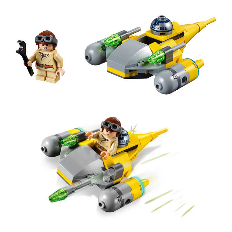 LEGO 樂高 星際大戰 Naboo Starfighter™ Microfighter 那卜星星際戰鬥機 70800