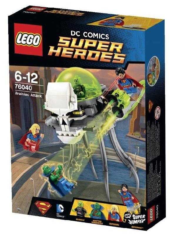 LEGO 樂高  Super Heroes 超級英雄 Brainiac Attack 布萊尼亞克的攻擊 76040