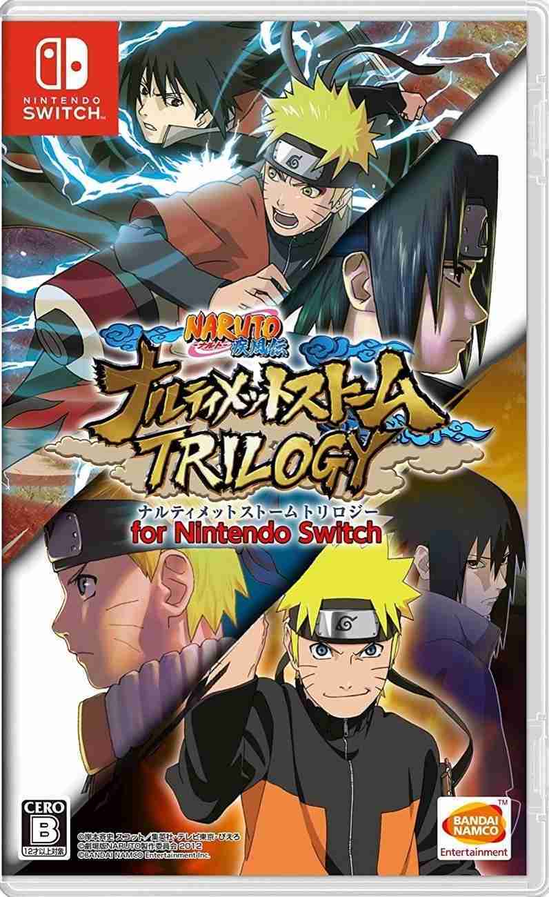 Naruto Shippuden: Ultimate Ninja Storm Trilog 火影忍者 疾風傳 終極風暴 三部曲 日文版 for Nintendo Switch NSW-0247