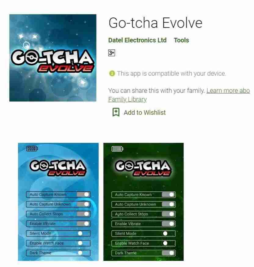 Go-TCHA Evolve Auto Catch 自動抓寶手環 進化加強版 for Pokemon Go Plus MISC-0833