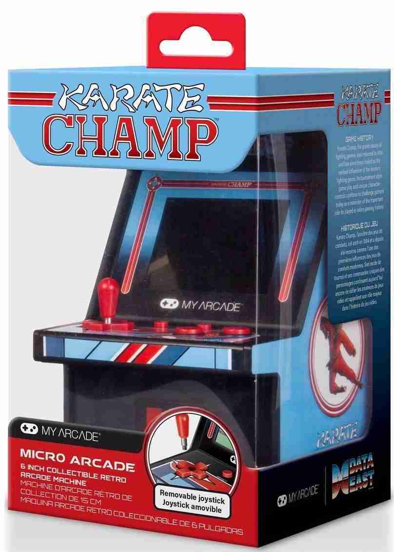 迷你復古街機: 空手道冠軍 Data East Retro Micro Arcade Machine Game My Arcade Karate Champ MISC-0691