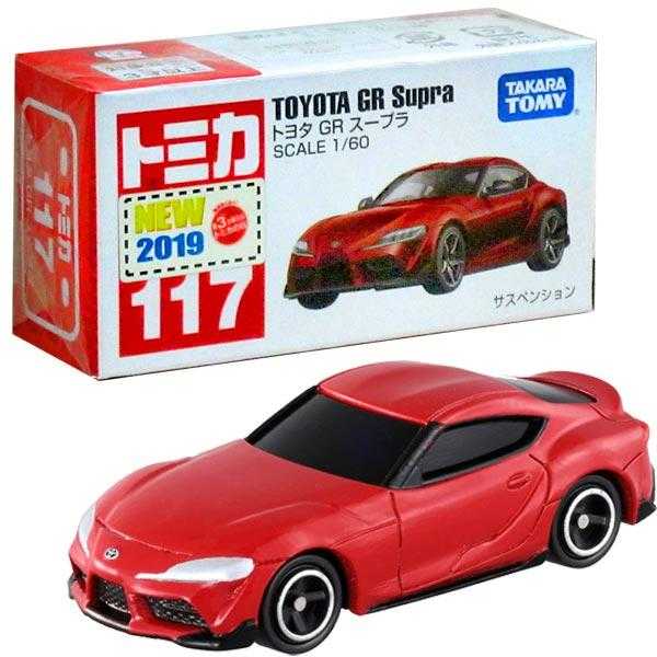 TOMICA 多美 合金小汽車 模型車 117 TOYOTA 豐田 Supra