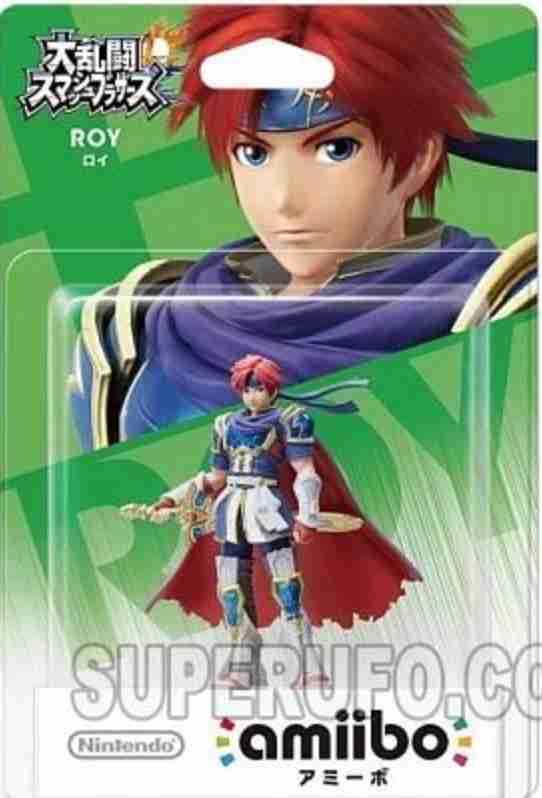 任天堂 明星大亂鬥 公仔 WIIU-NINTENDO Amiibo (JAP): Super Smash Bros. Series Figure: Roy MISC-0474