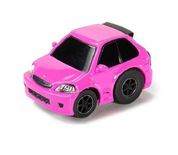 Tiny Q  微影 迴力車 模型車  - 本田 Honda Civic EK9 Kandy 粉色