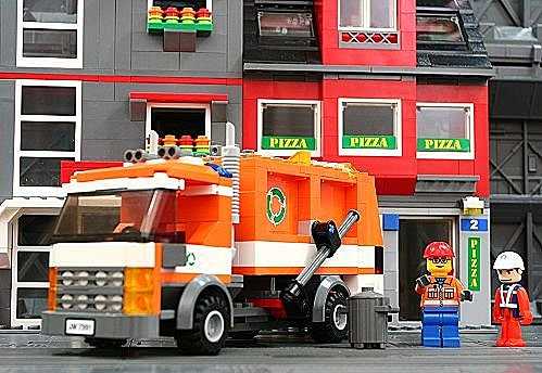 LEGO 樂高 CITY 城市系列  Garbage Truck 垃圾車 7991