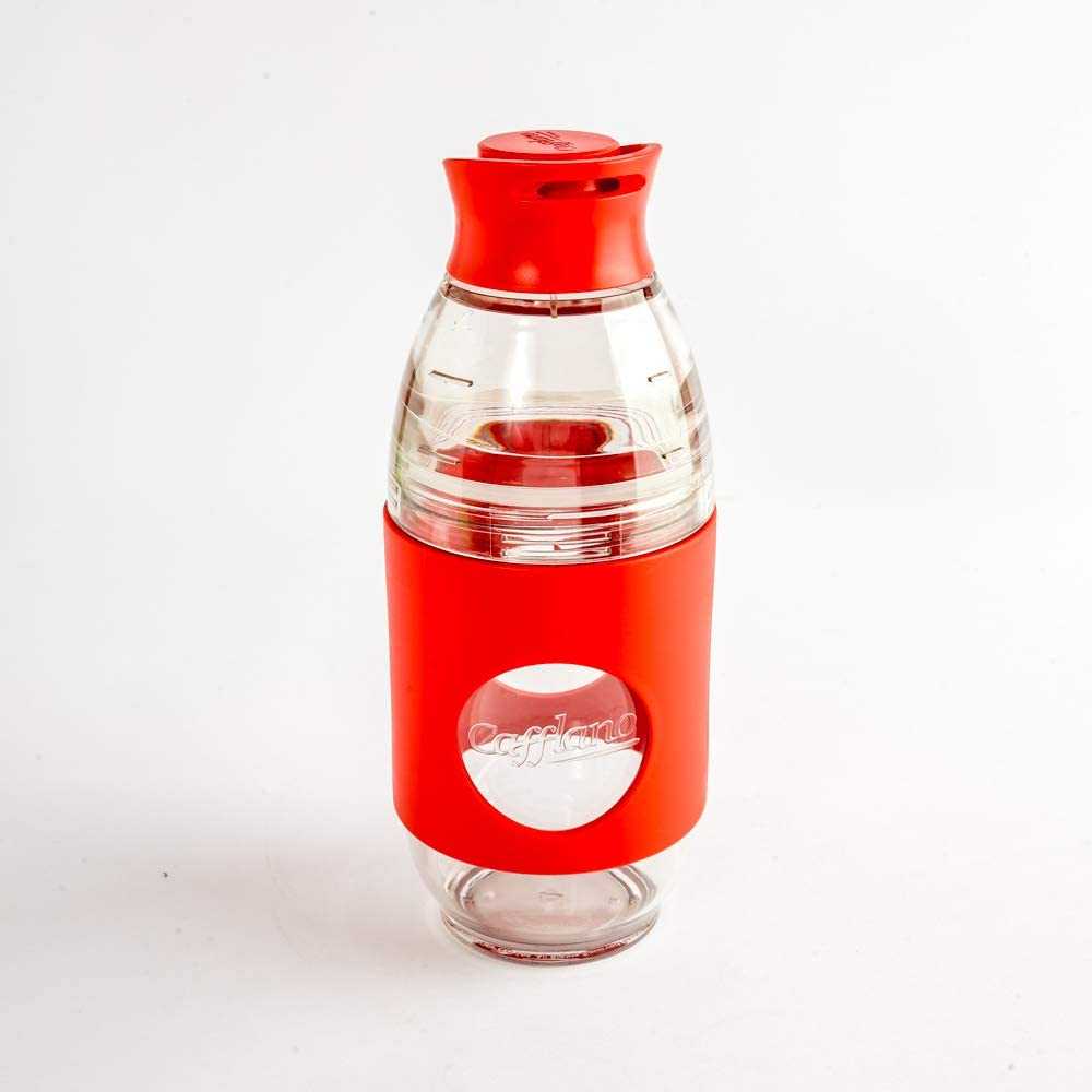 全新 Cafflano Go-Brew 便攜式沖泡瓶 紅色