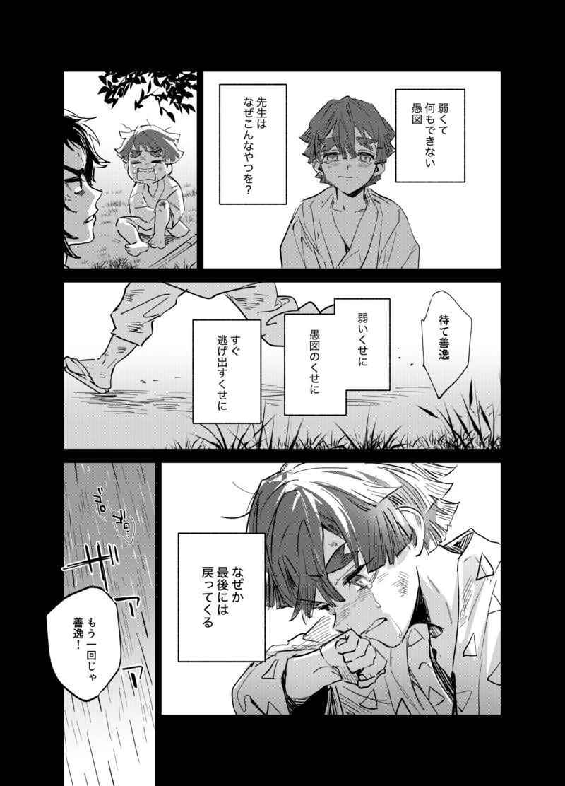 [代訂]鬼滅之刃 善獪「雷痕」日本虎之穴(日文同人誌)作家：ドーナッツ三郎