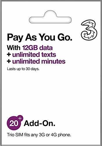👍英國上網卡 3UK 30天 英國12GB大容量 英國大容量上網卡 英國sim卡 英國4G網卡