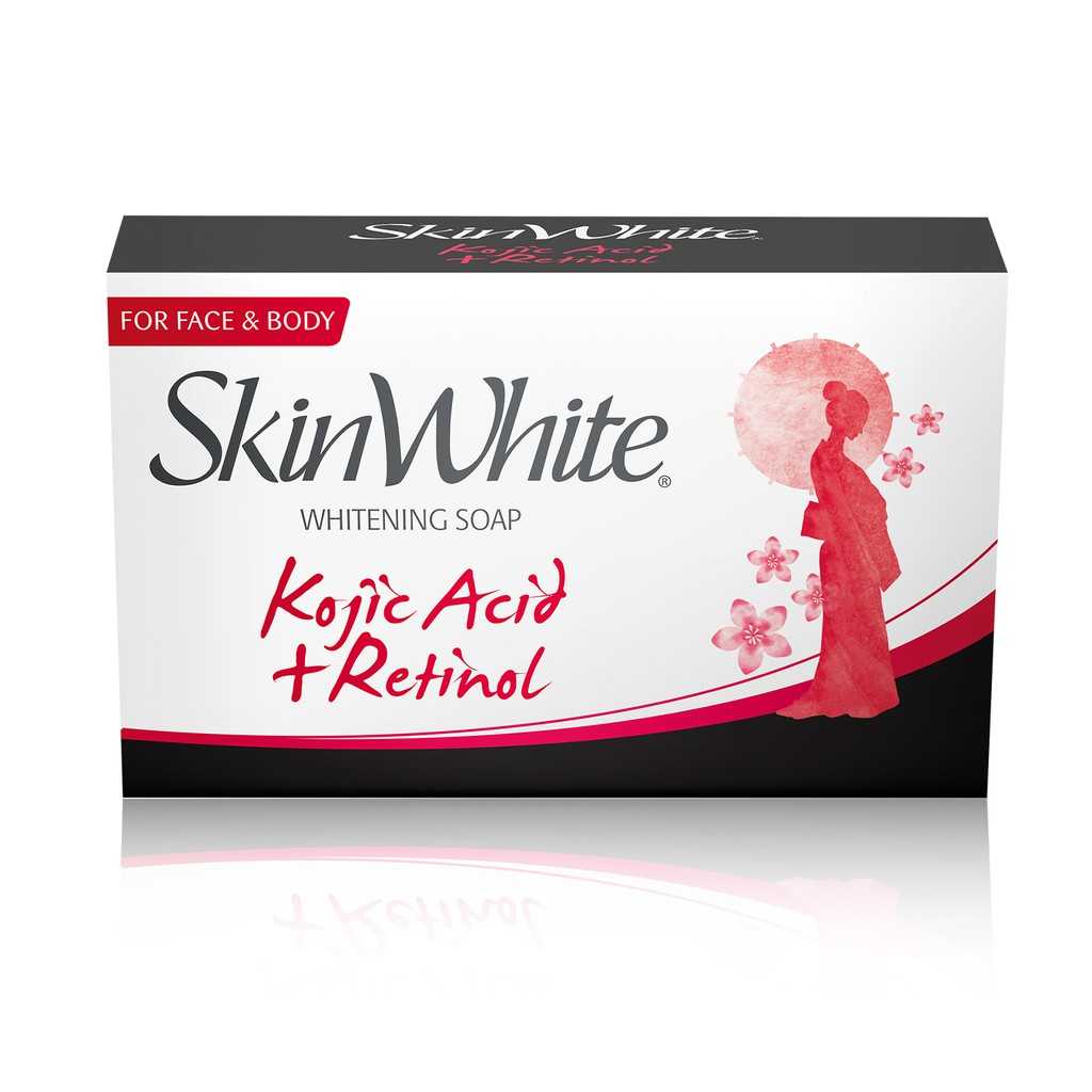 【Eileen小舖】菲律賓 SKIN WHITE  Kojic Acid + Retinol 美白曲酸+視黃醇香皂 麴酸