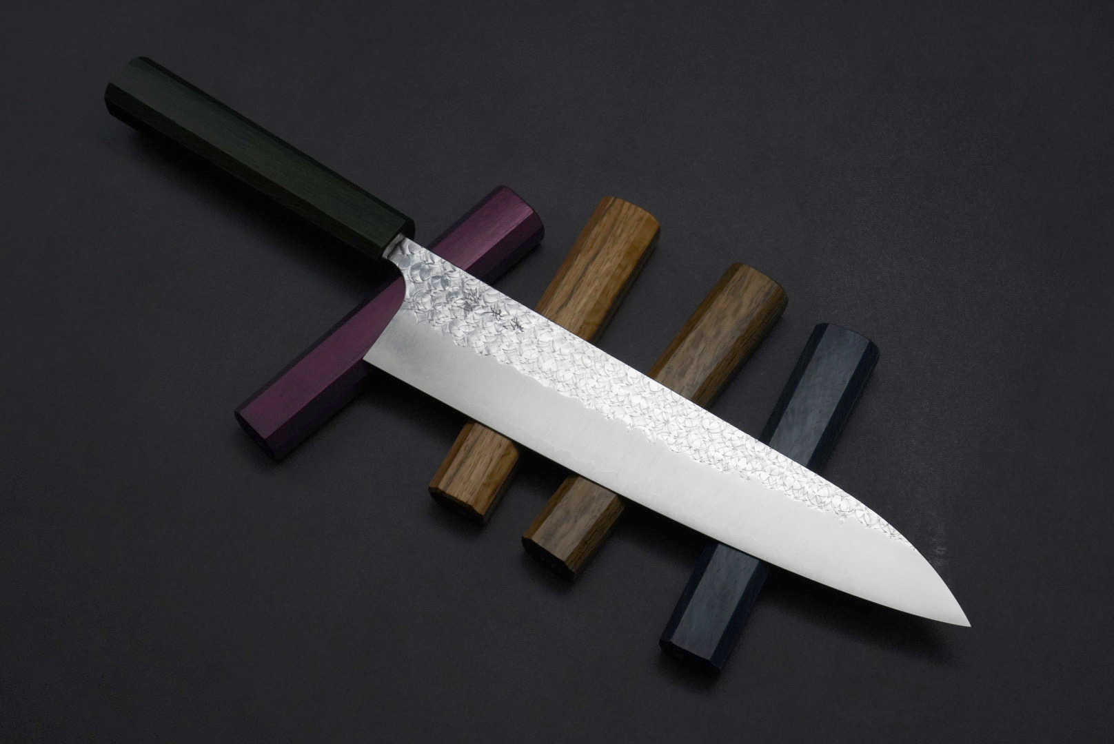 💖加藤義實💖【水波 MINAMO 粉末鋼 和牛刀 24cm】 日本刃物 廚房刀具 八煌刃物