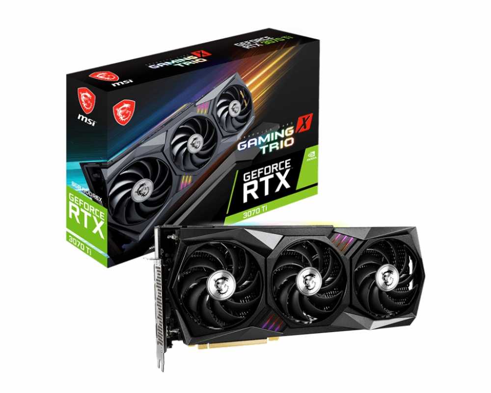 msi 微星 GeForce RTX 3070Ti GAMING X TRIO 8G 顯示卡 5年保固