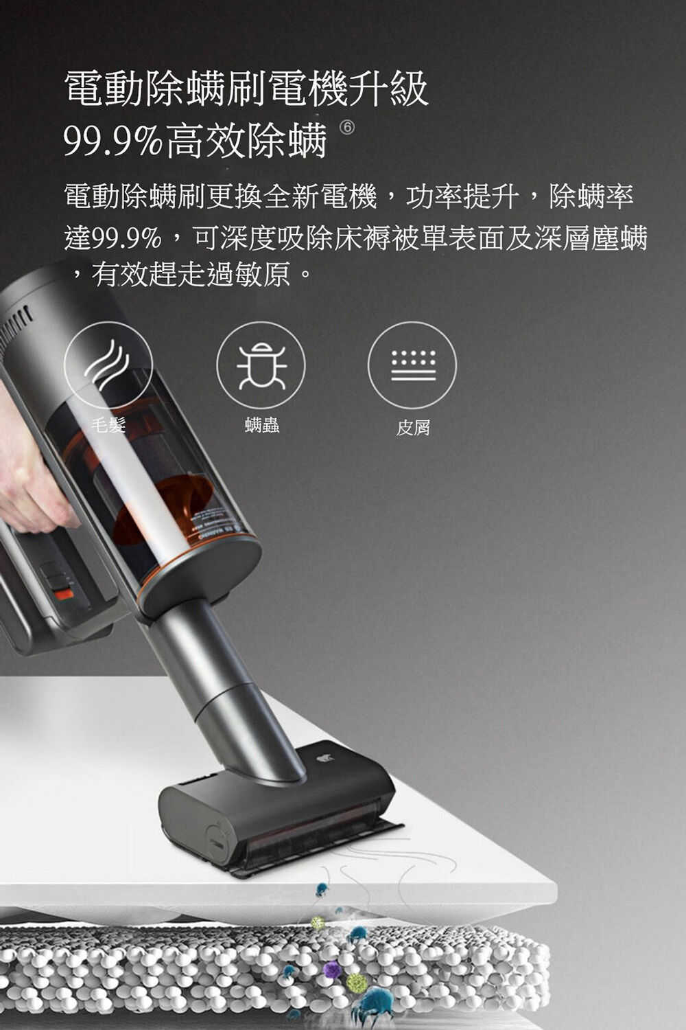 外箱毀損 小米有品 順造 無線吸塵器 Z11 max 吸拖一體 除蹣刷 專利三合一切毛滾刷 戴森