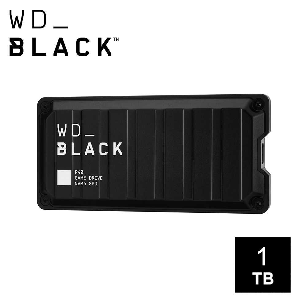 WD BLACK P40 Game Drive 1TB 外接式固態硬碟SSD