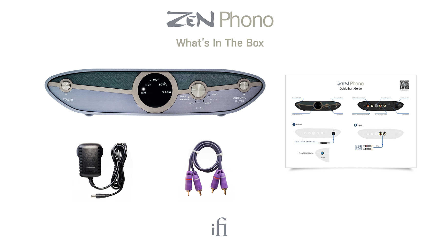 iFi ZEN PHONO3 唱頭放大器 MM MC支援 平衡輸出 智能濾波 黑膠前級 台灣公司貨｜劈飛好物