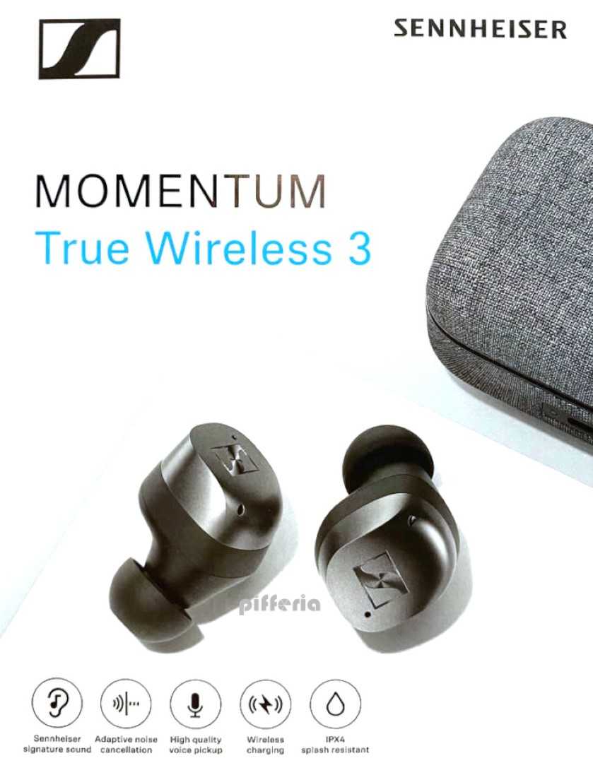 現貨免運森海塞爾Sennheiser Momentum True Wireless 3 真無線藍牙耳機