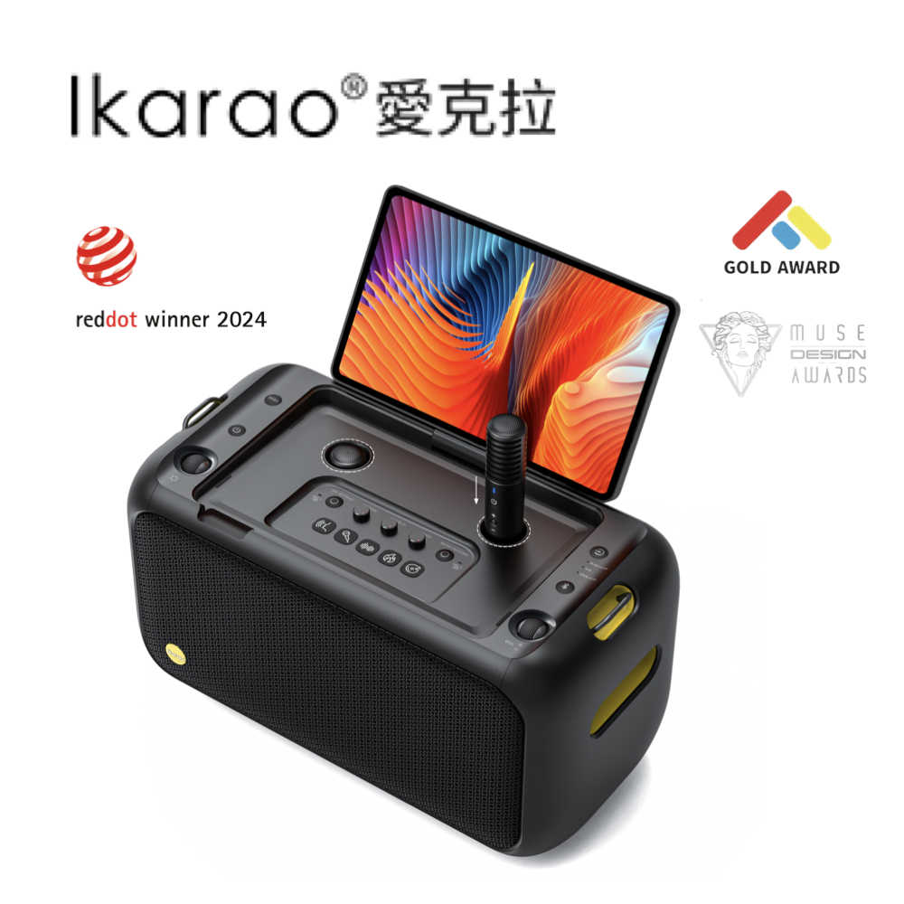 Ikarao 愛克拉 X1 卡拉OK機 隨身卡拉OK 攜帶型伴唱機 台灣公司貨 一年保固｜劈飛好物