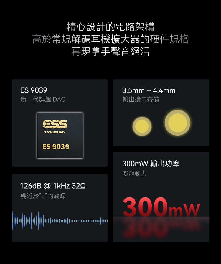 Rose technics 弱水時砂 RZ550 DAC 耳擴 手機小尾巴 ESS9039 3.5 4.4 台灣公司貨