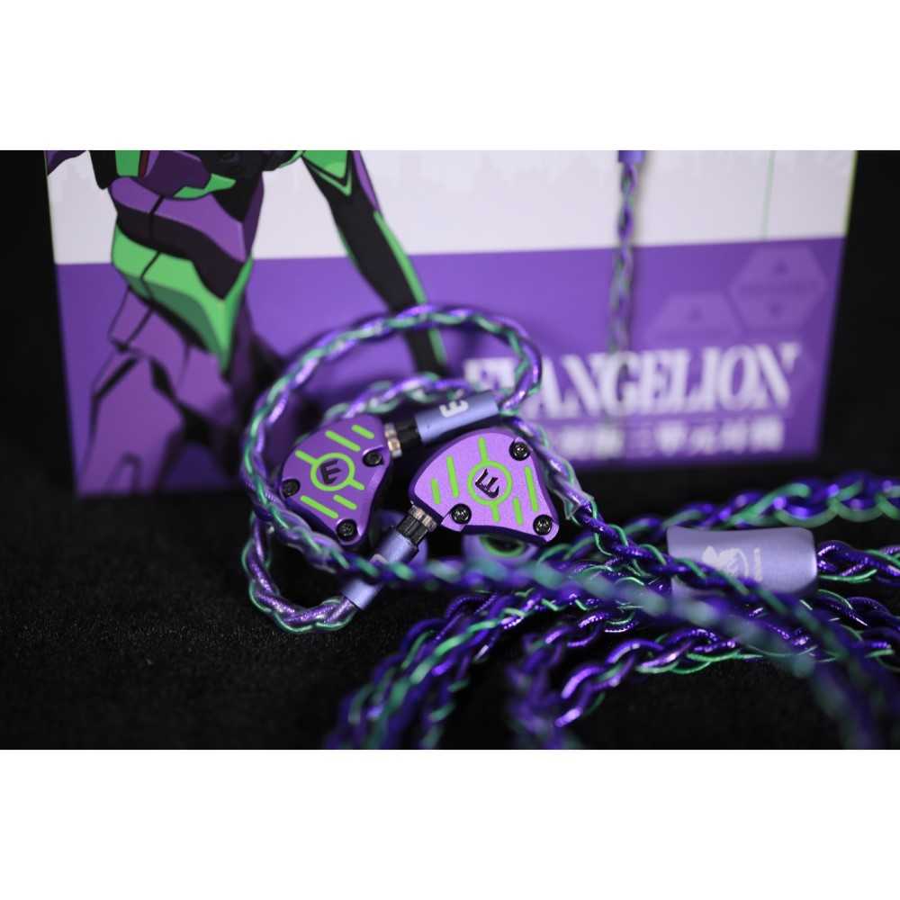 新世紀福音戰士 初號機 聯名款 有線耳機 E AUDIO EVA 001 evangelion 正版授權｜劈飛好物