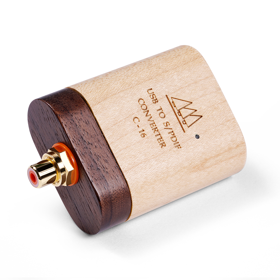 現貨免運 DA\u0026T C-16 USB 轉 S/PDIF 同軸數位輸出 USB轉同軸 谷津 C16 DDC｜劈飛好物