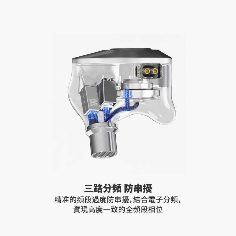 EPZ P50 1圈2鐵2平板 五單體 入耳式耳機 開放式耳機 台灣公司貨 一年保固｜劈飛好物