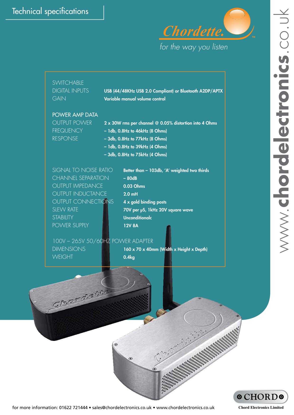 現貨免運英國Chord Chordette MAXX 綜合擴大機AB類擴大機微型綜擴台灣公司貨｜劈飛好物- 劈飛好物| 購物橘子